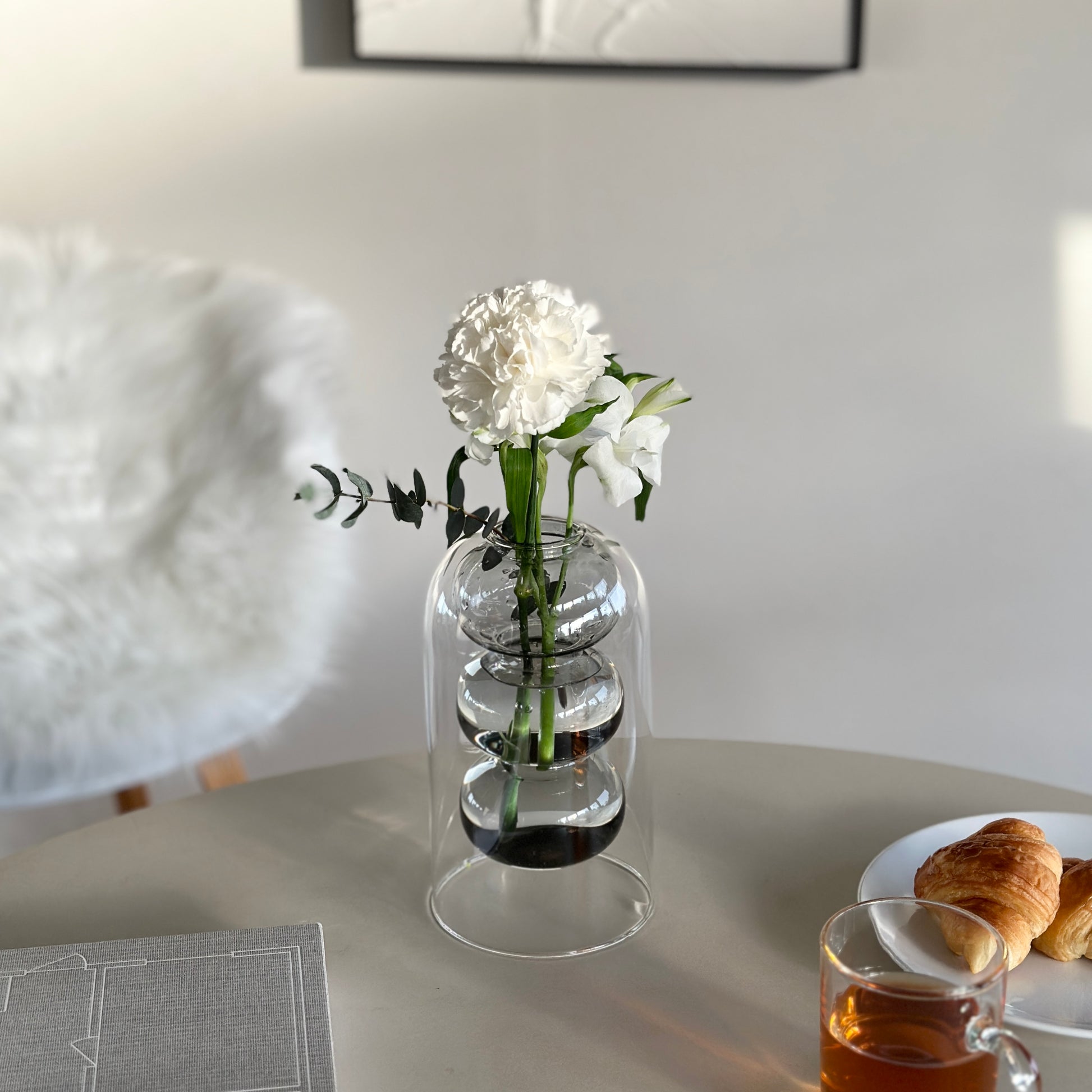 フラワーベース｜ユニークダブルウォールベース - territory