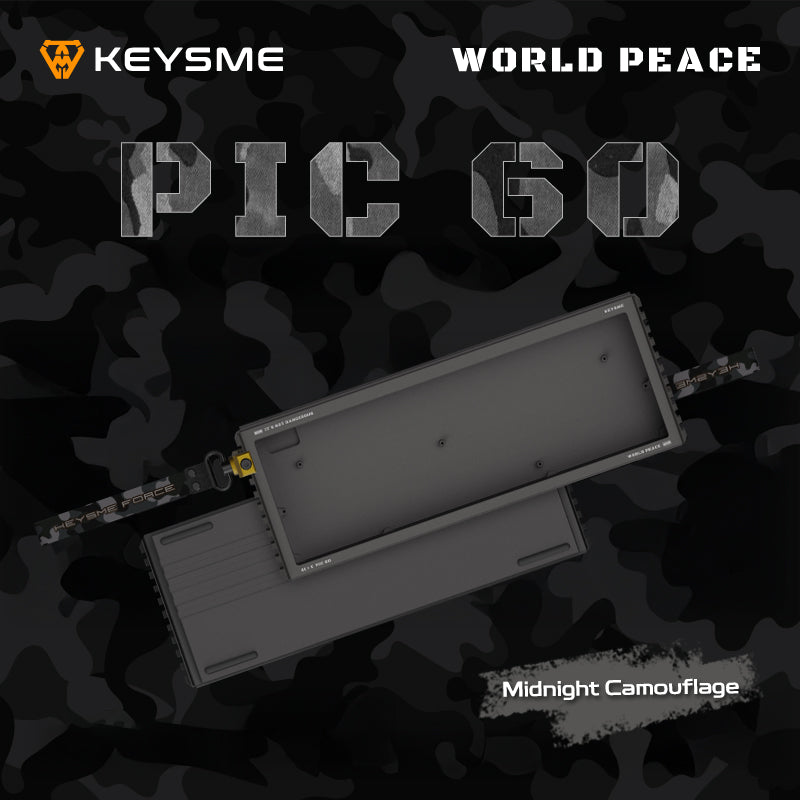KeysMe PIC60 Keyboard Case【アルミ合金ケース】