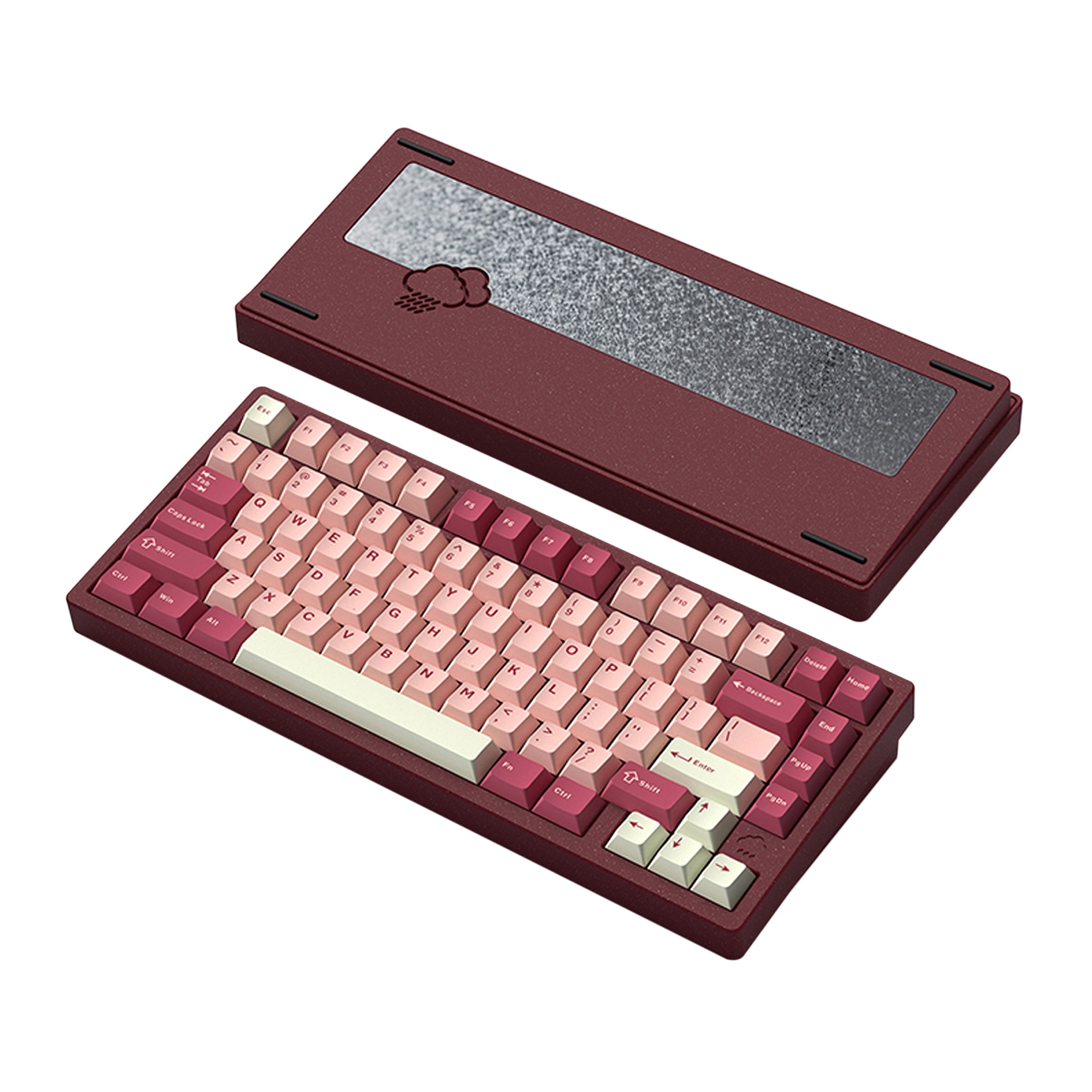 WOBKEY Rainy75 RT Pro レッド WOBKEY Rainy 75【メカニカルキーボード】