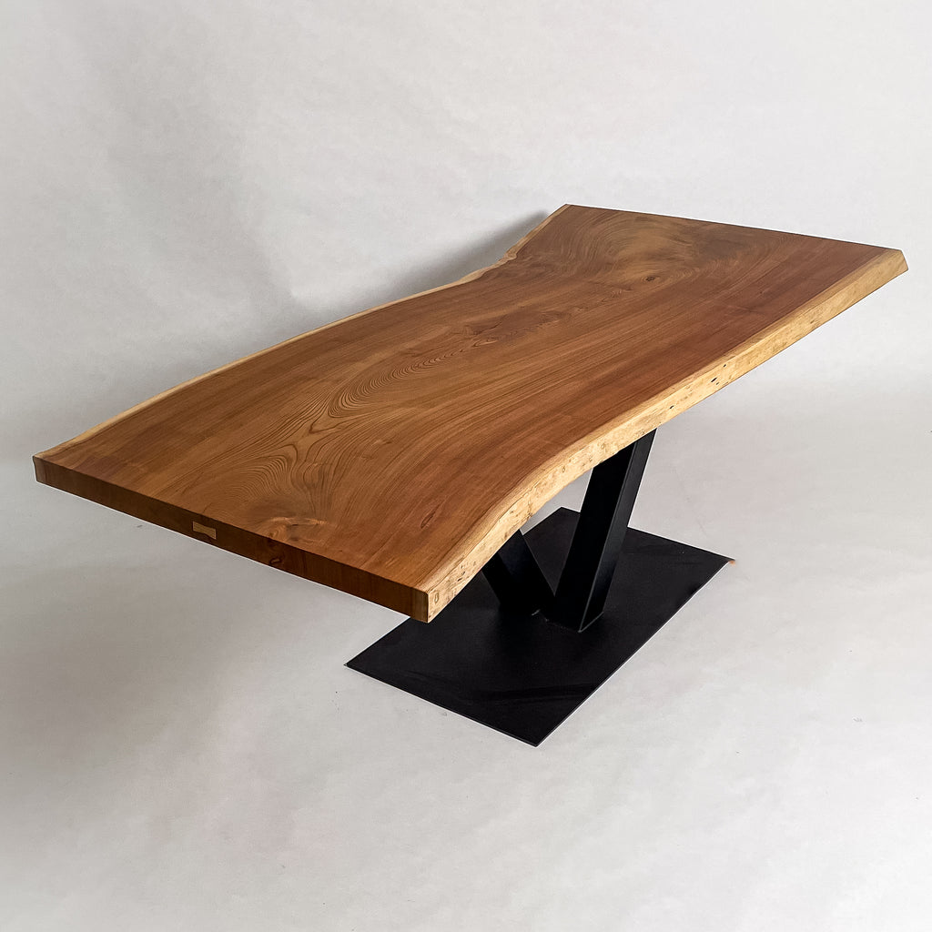 KIDOMEIMOKU 欅一枚板ダイニングテーブル｜200cm – 【公式】鬼童銘木