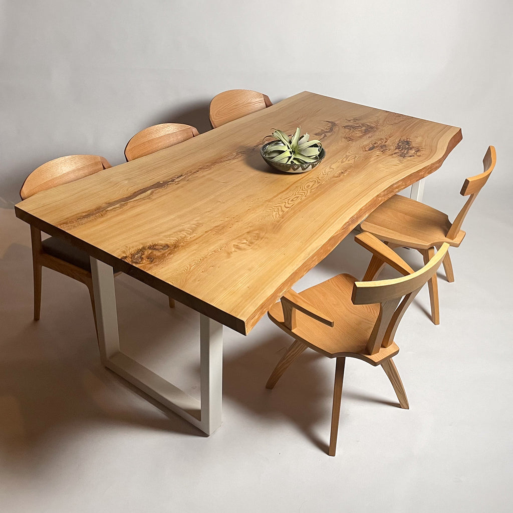 KIDOMEIMOKU 春日杉一枚板ダイニングテーブル｜200cm(6人掛け