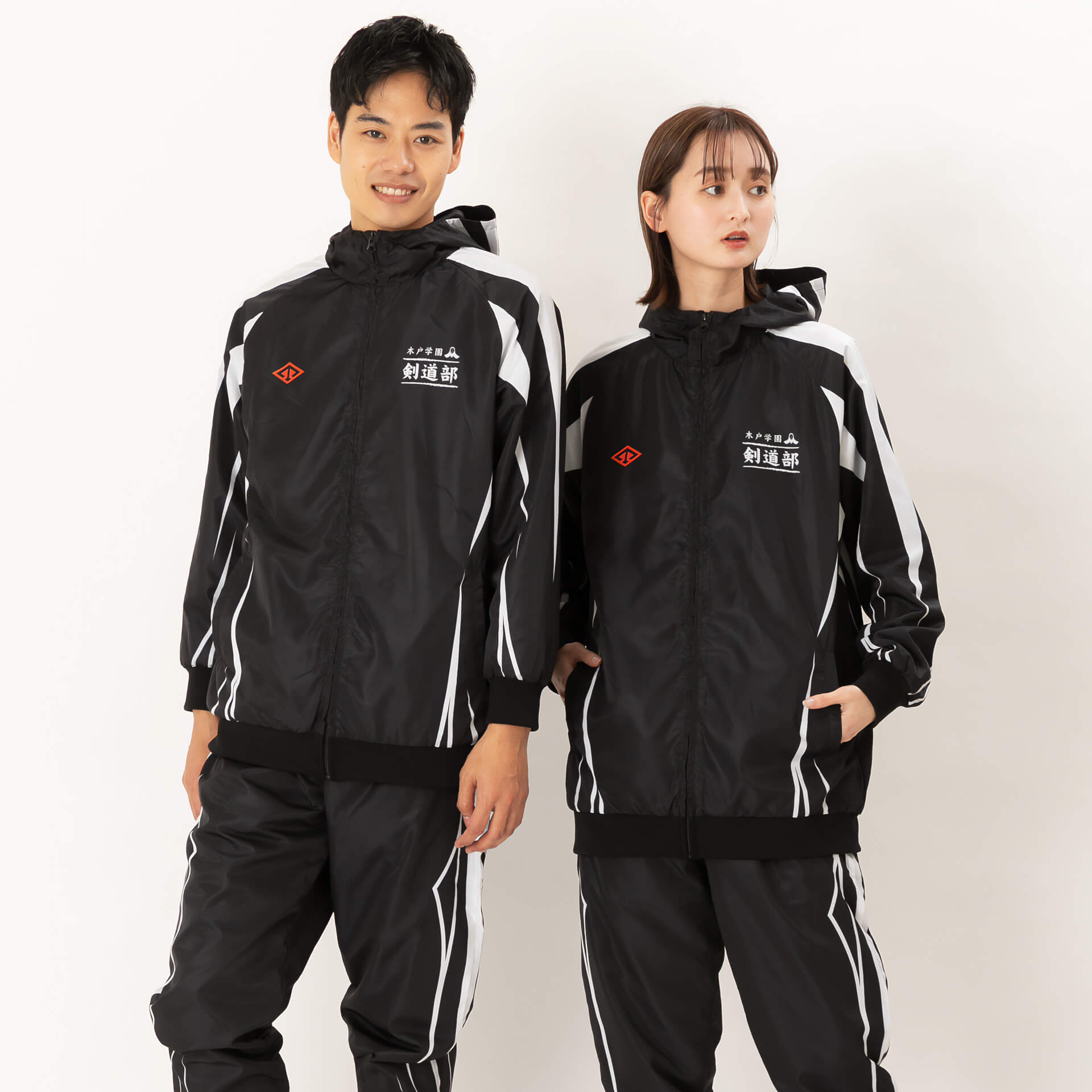 ウィンドブレーカー上下セット – オリジナルグッズ作成・製作のキット