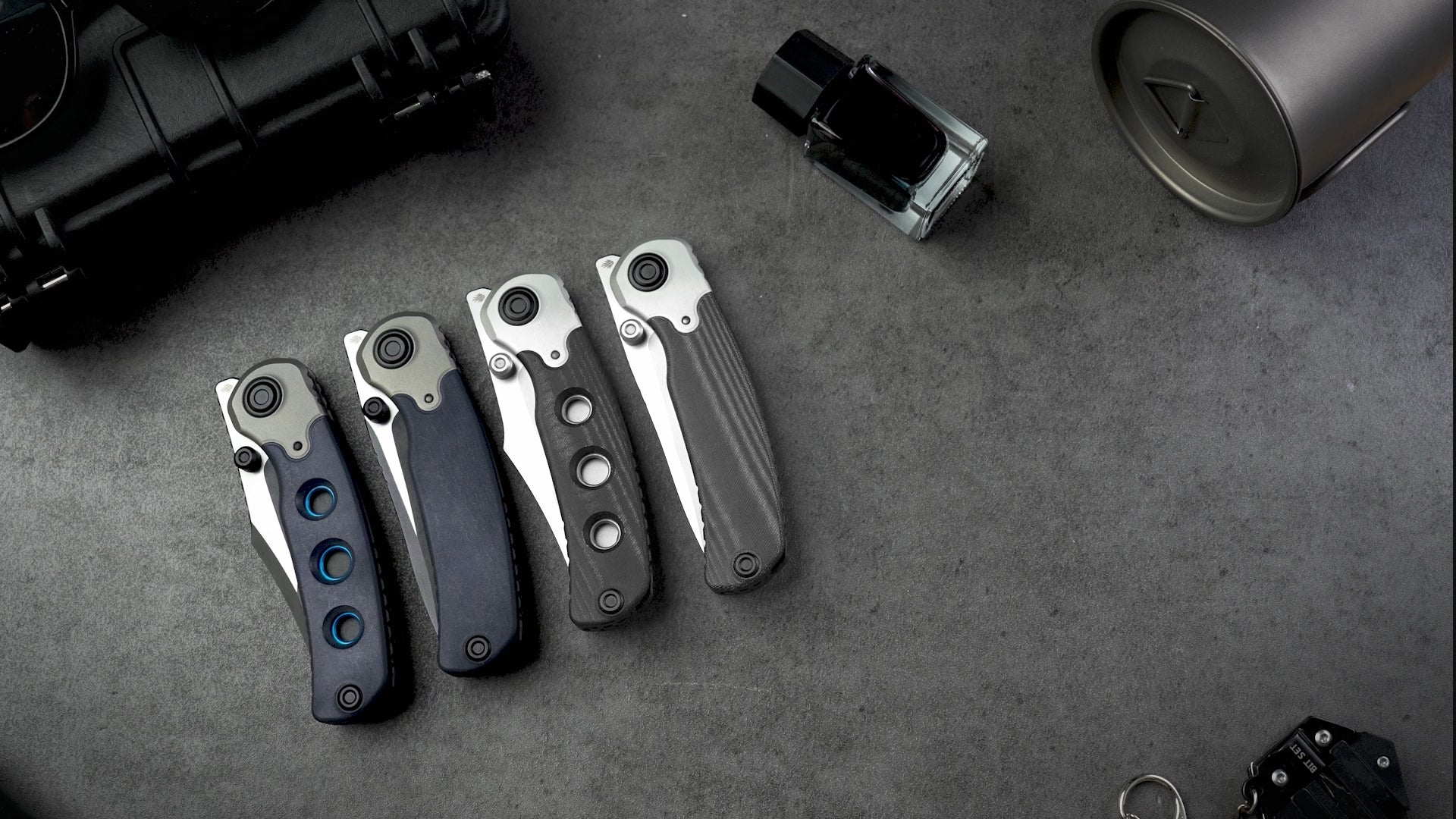 PIONEER 3.2 inch Nitro-V Aluminum & Micarta ZX-FK03A3-Kizer