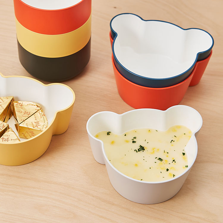 tak｜キッズディッシュ ボウル ベア M | KONCENT Web shop｜アッシュ