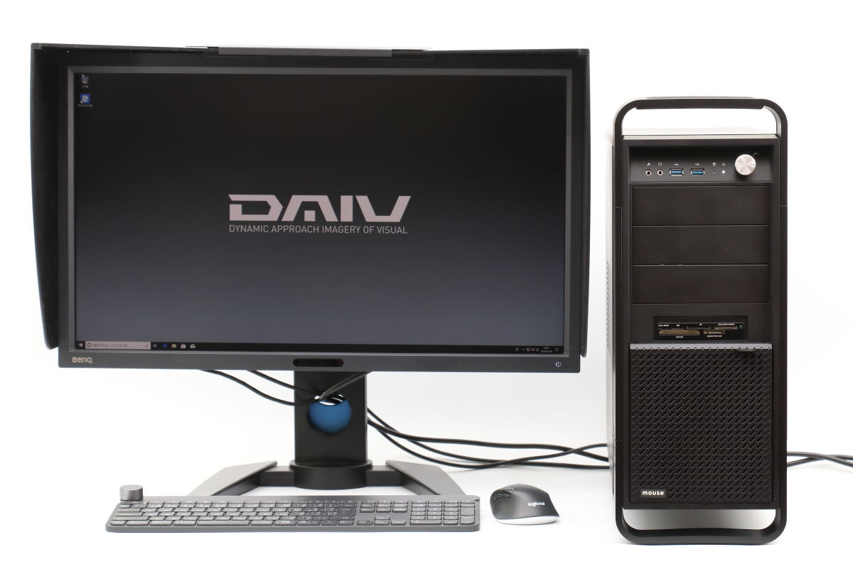DAIVデスクトップパソコンレビュー！マウスのクリエイターPCの特徴と