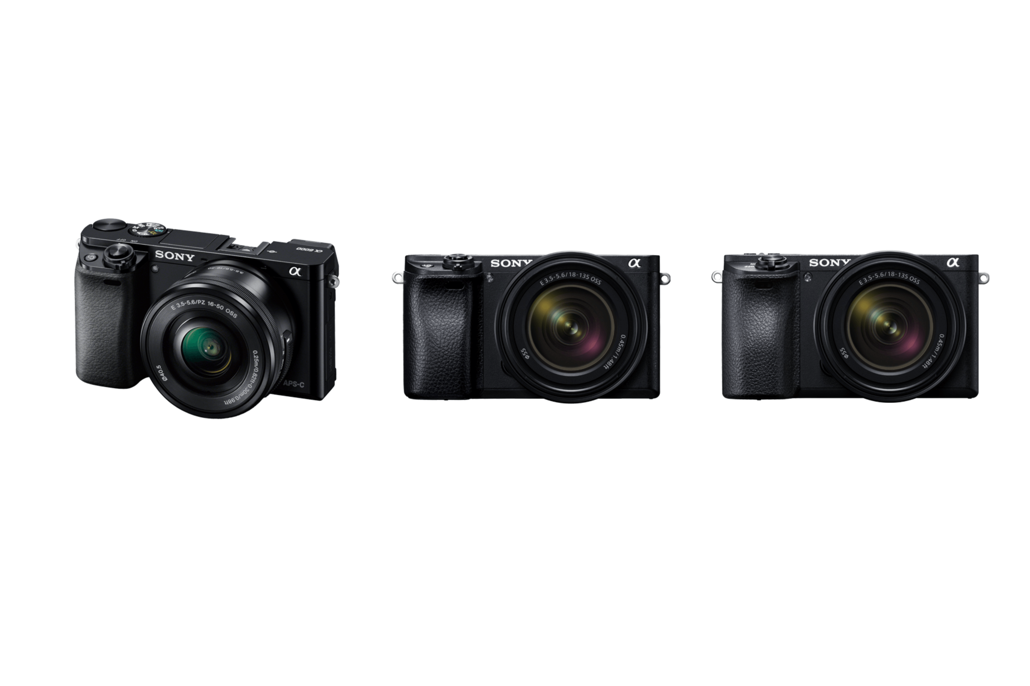 SONYのAPS-Cセンサーミラーレス 「α6000」「α6300」「α6500」を比較し