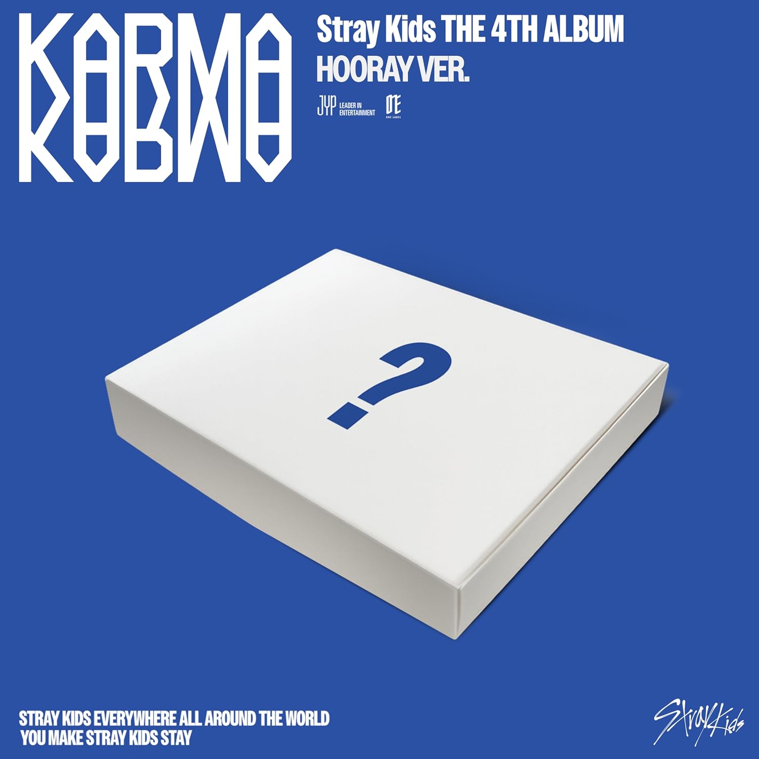STRAY KIDS | 4th Full Album: KARMA | CEREMONY/HOORAY VER. – Pink Box