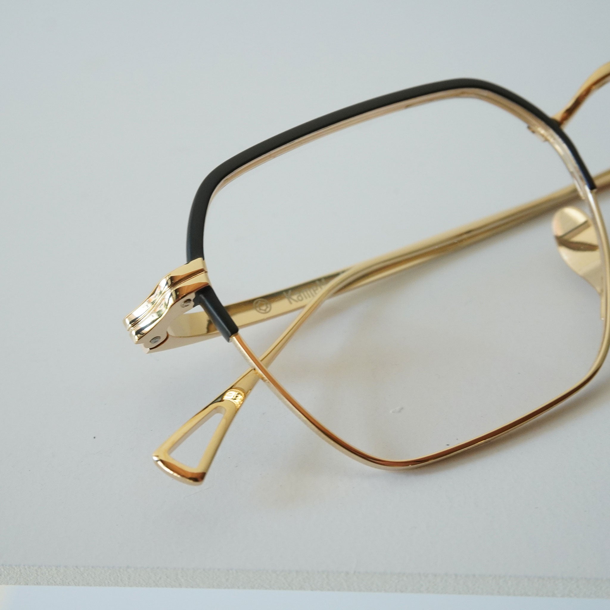 KameManNen カメマンネン / KMN 9921 / MBK/GD / メガネ – KRANC OPTICAL