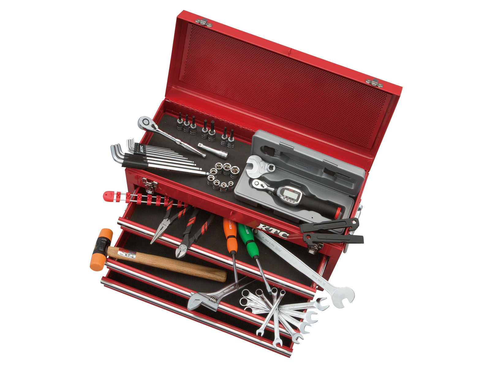 9.5sq.サイクルツールセット（チェストタイプ）[44点] | KTCツール