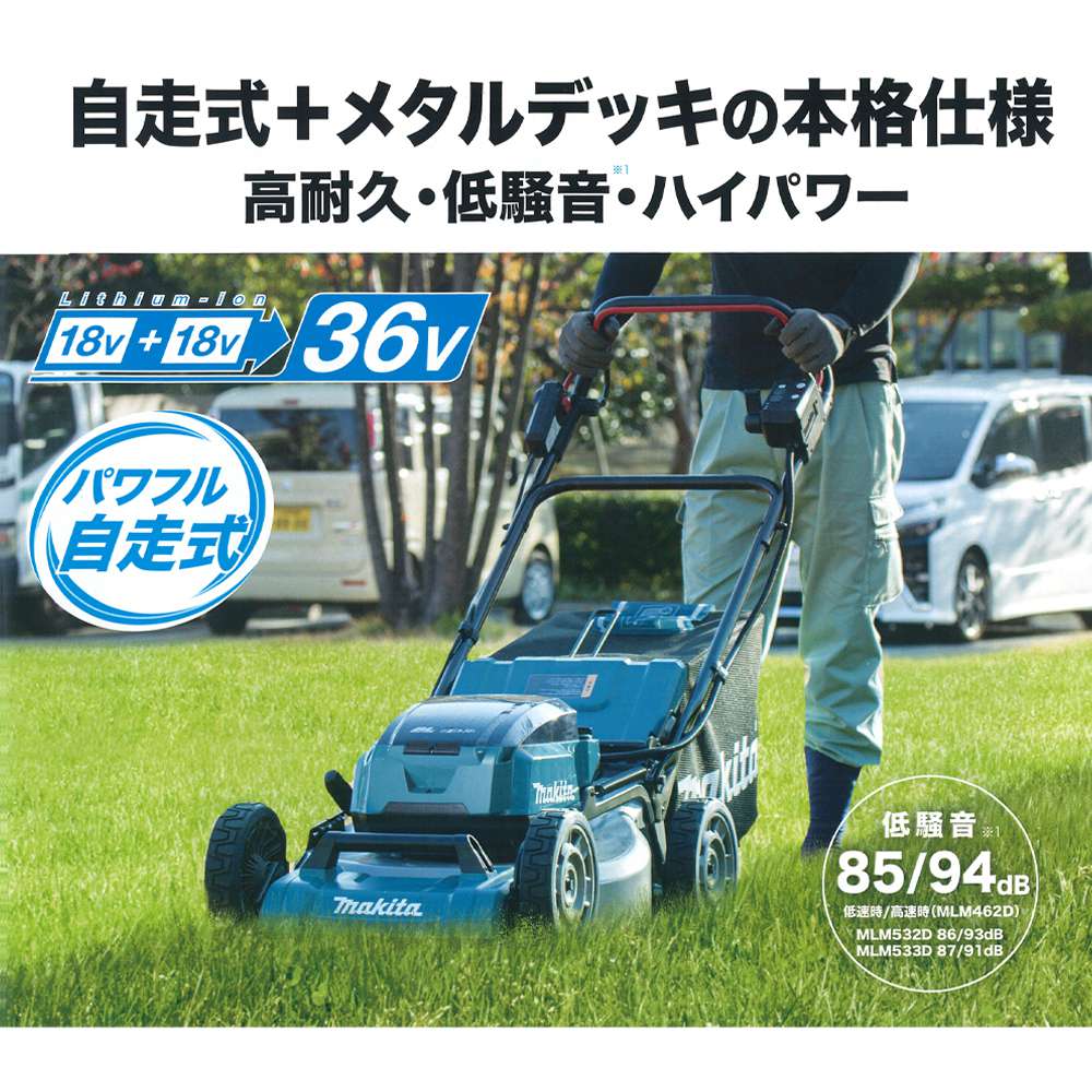 マキタ MLM533DZ 充電式草刈機 18V+18V (36V) - 工具通販