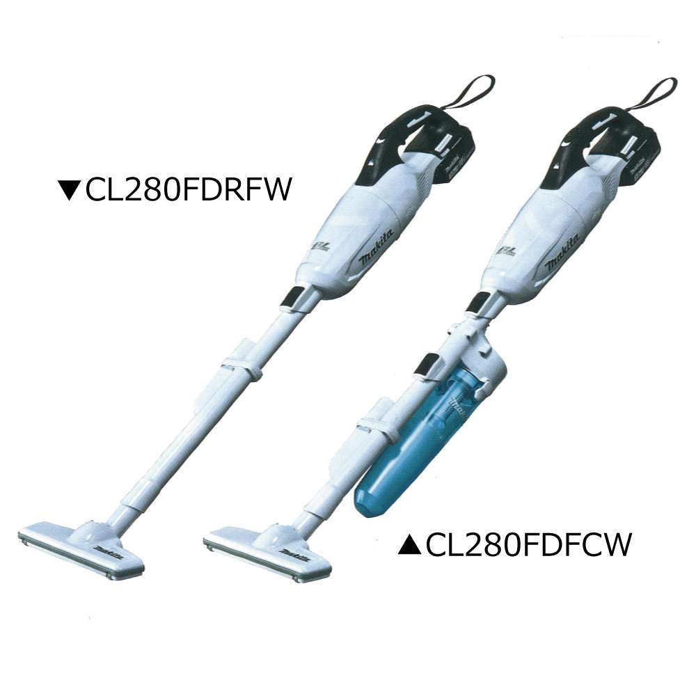 マキタ 充電式クリーナ (カプセル式&ワンタッチスイッチ) CL281FDRFW