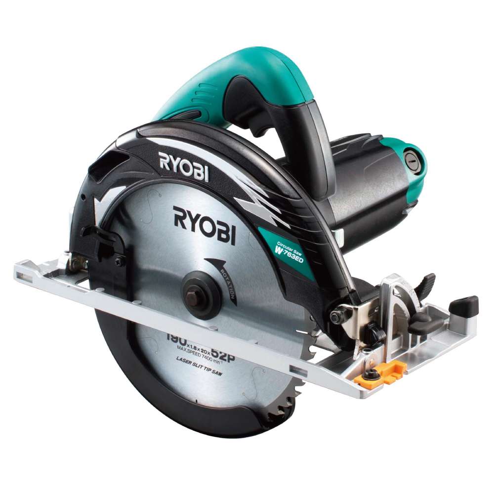 リョービ 深切り電子丸ノコ W-763ED【送料無料】 - 工具通販