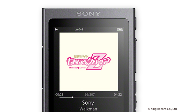 ももいろクローバーZとウォークマンAシリーズのコラボモデル「MOMOIRO