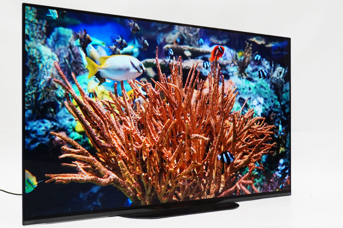 48型サイズの有機EL BRAVIA「KJ-48A9S」の設置と初期セットアップ