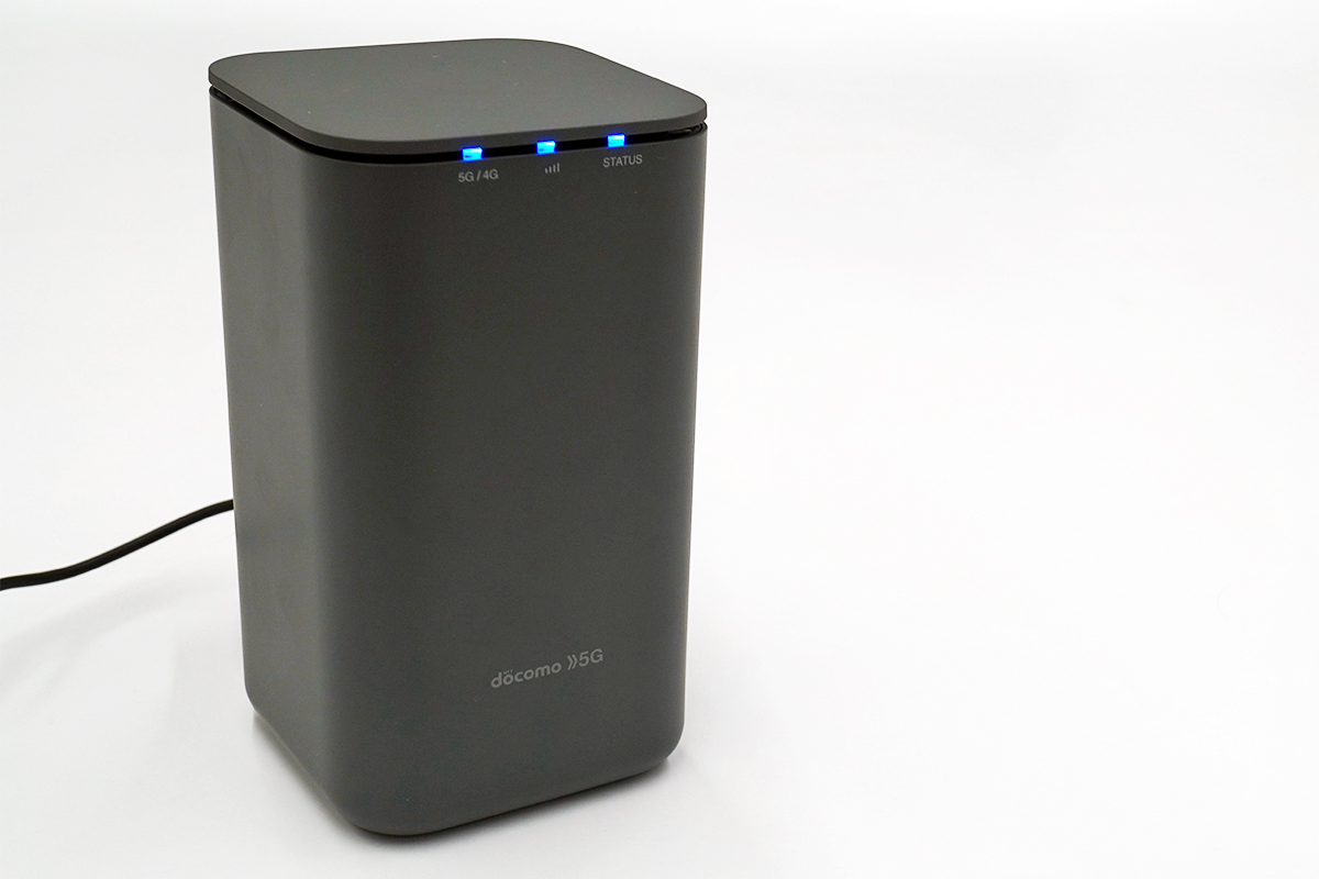 ドコモの新型ホームルーター「home 5G HR02」実機レビュー（その1