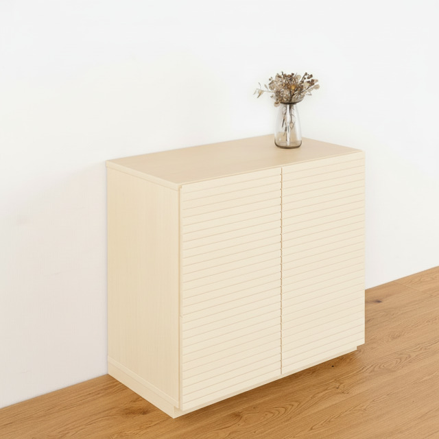 風雅／FUUGA キャビネット W800（ホワイトアッシュ）