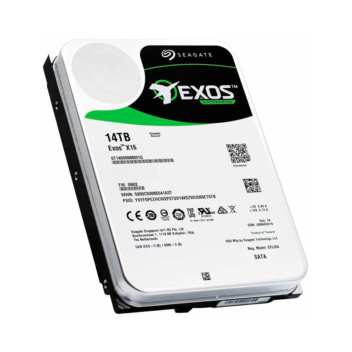Seagate Exos X16 14tb Hdd | Internal Hard Disk (Used Very Clean