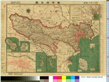 東京府全圖｜所蔵地図データベース