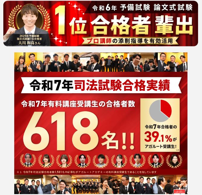 値下げ可［予備試験対策引退品］、スタディング、アガルート論証集・一