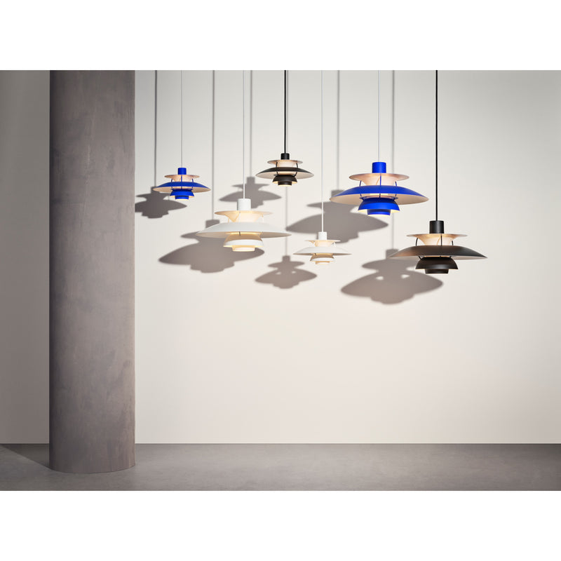 PH5 / モノクローム・ブルー ペンダントライト Louis Poulsen ルイス