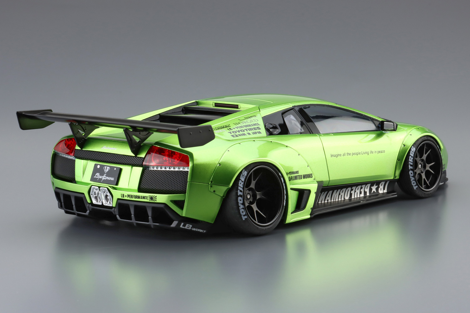1/24 AOSHIMA Plastic model LB Works Lamborghini Murcielago Ver.2