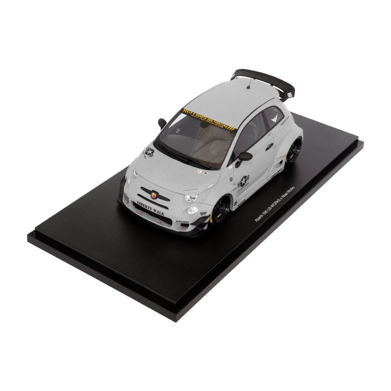 TOPSPEED 1/18 Abarth 595 LB-WORKS x Abas Works Fighters - LB