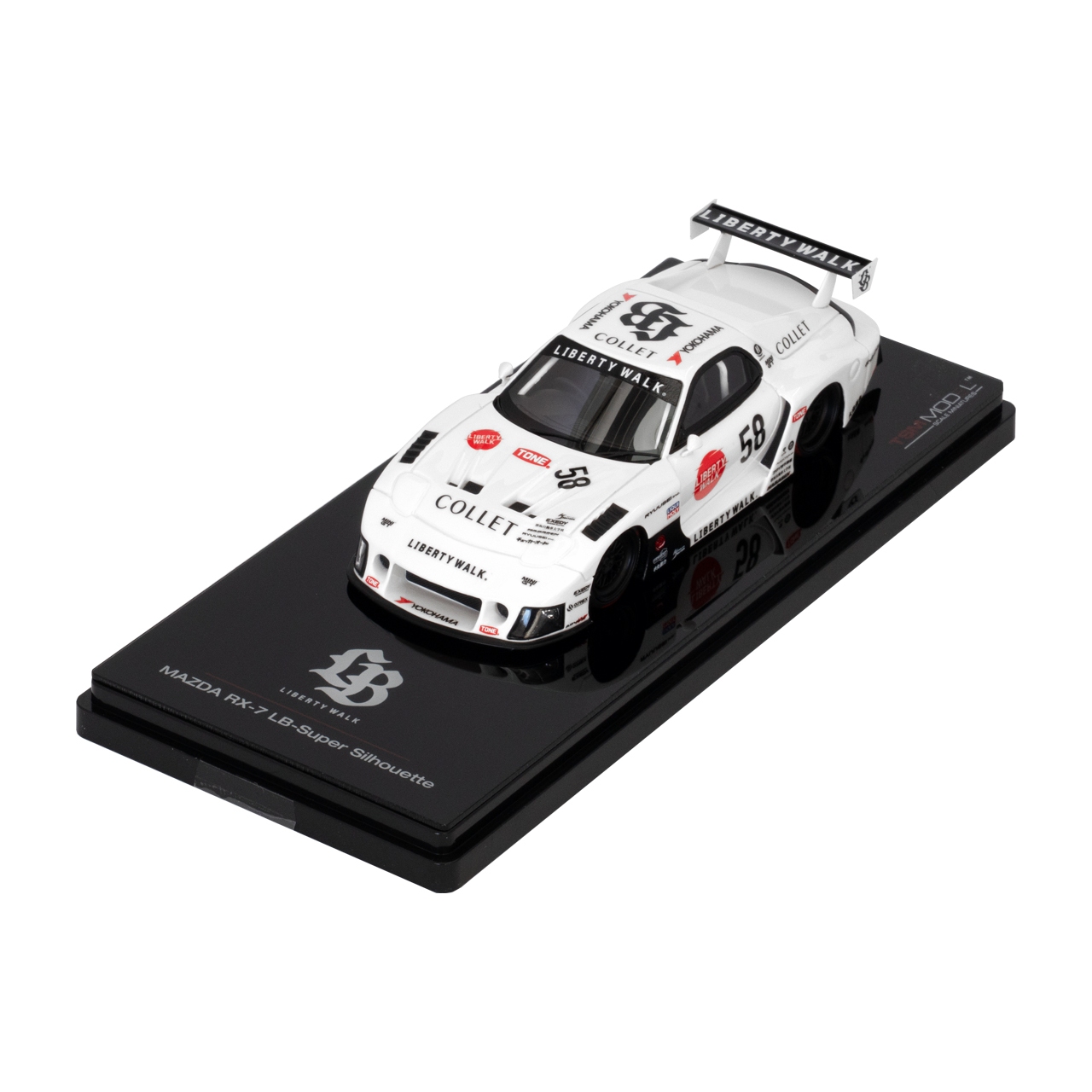 TSM 1/43 MAZDA RX-7 LB-Super Silhouette ATHLETE COLLET - LB-ONLINE