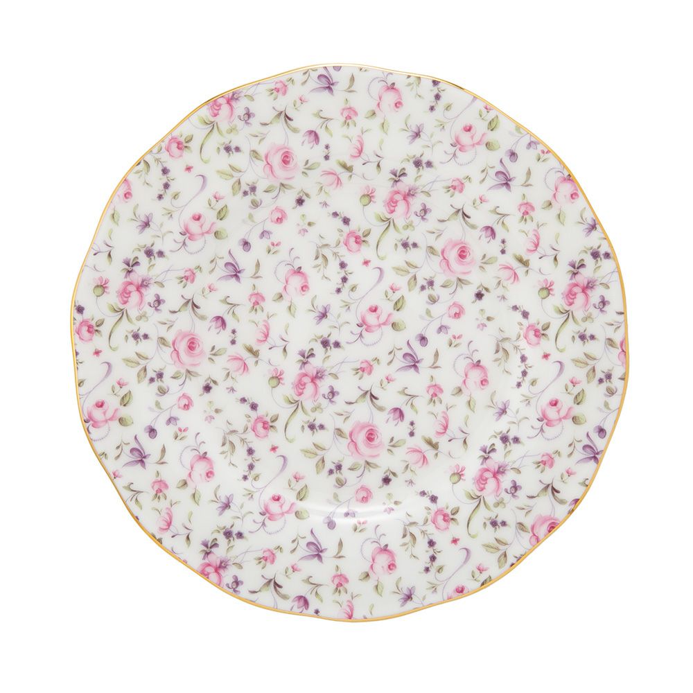 ロイヤル・アルバート ローズコンフェッティ ヴィンテージ プレート