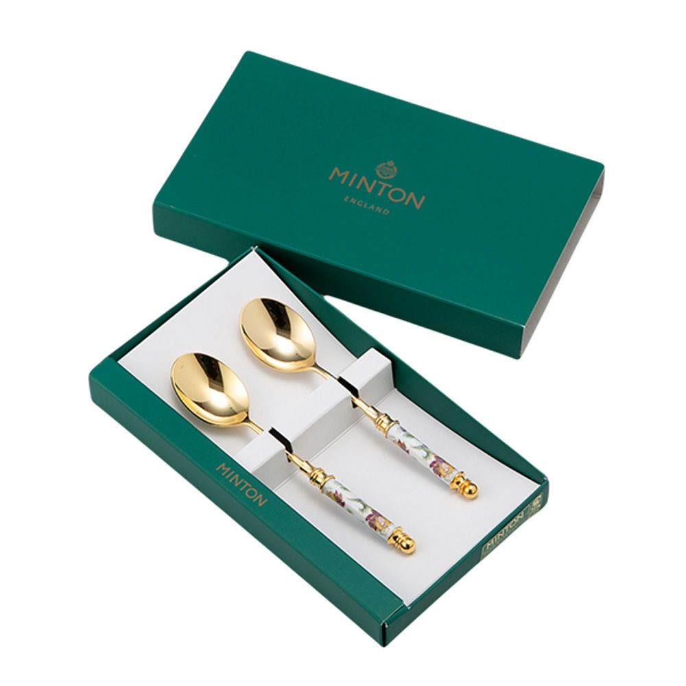 ミントン ヴィクトリアストロベリーホワイト VS101 ティースプーン 5本