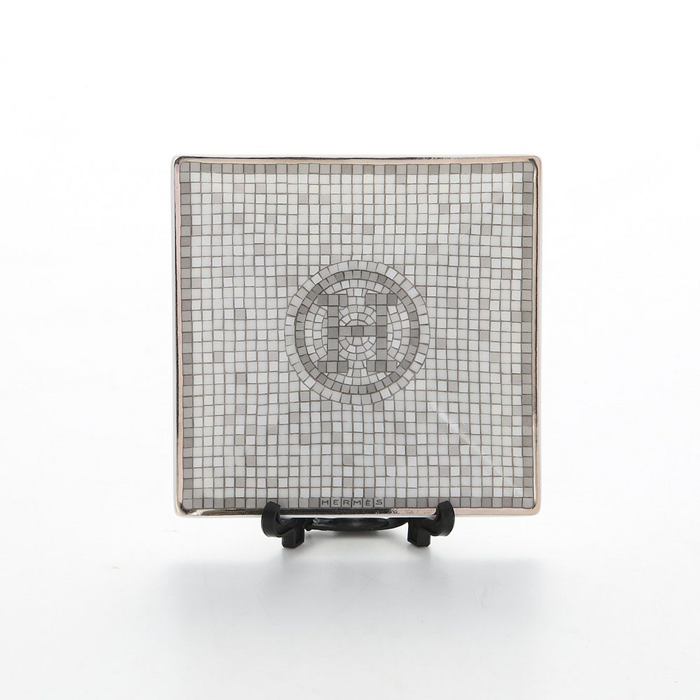 エルメス（HERMES） モザイク ヴァンキャトル プラチナ プチカレ