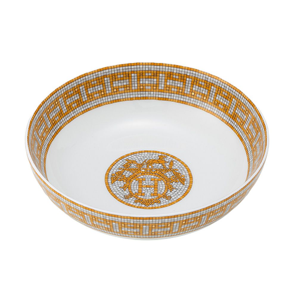 エルメス（HERMES） モザイク ヴァンキャトル デザートプレート 21cm