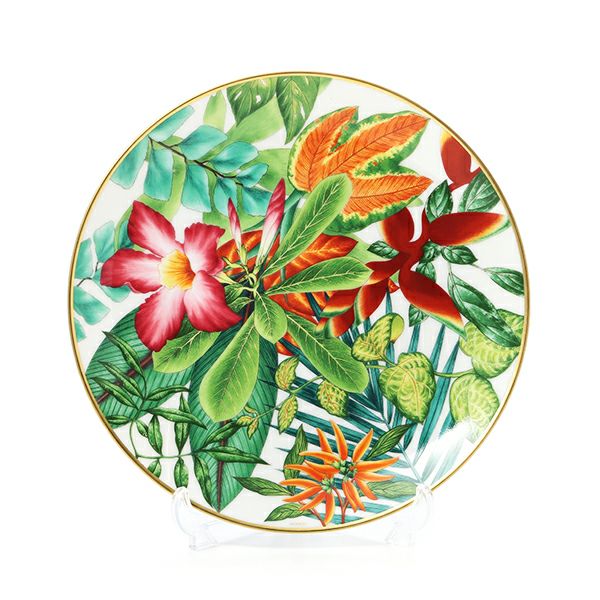 エルメス（HERMES）パシフォリア デザートプレート 21cm Desert Rose