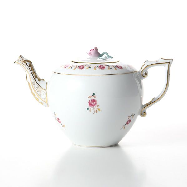 ヘレンド (HEREND) 薔薇の花飾り RGS 00606-0-09 ティーポット ローズ