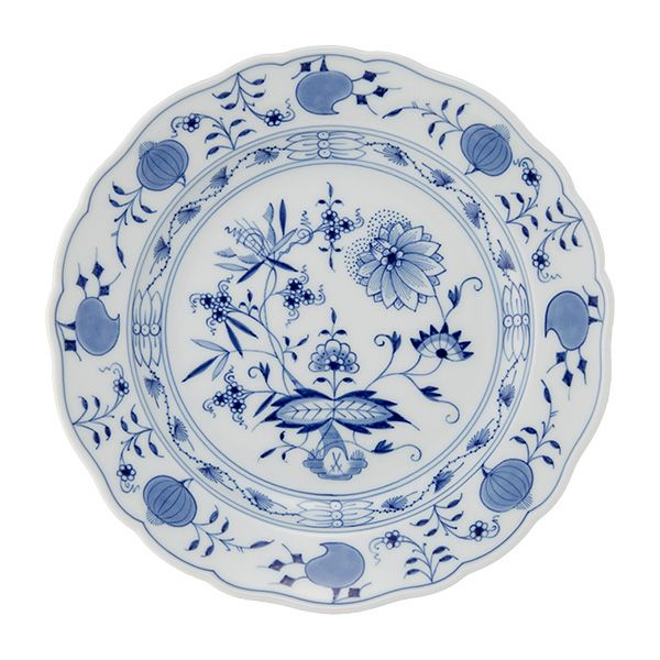 マイセン（Meissen） ブルーオニオン 800101／00308 オーバルプラター