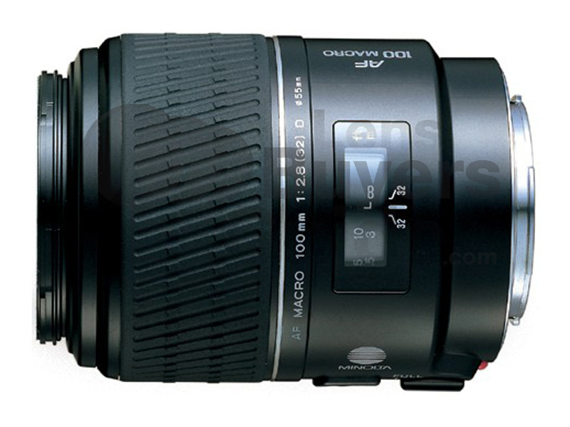 Minolta AF 100mm f/2.8 MACRO (D) lens reviews, specification