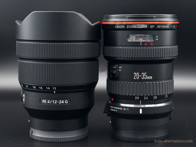 広角ズーム】Canon EF 20-35mm F2.8 L 外観レビュー | 収差Love