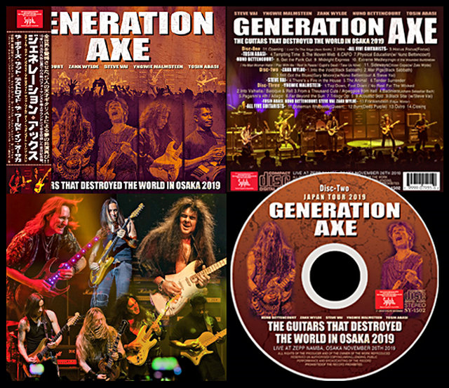 GENERATION AXE ジェネレーション・アックス / 2019年11月26日大阪公演