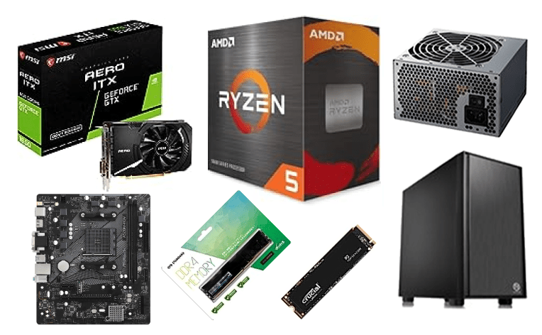 自作PC】予算5万円台！コスパ最強ゲーミングPC！【GTX1650】 | れれれP