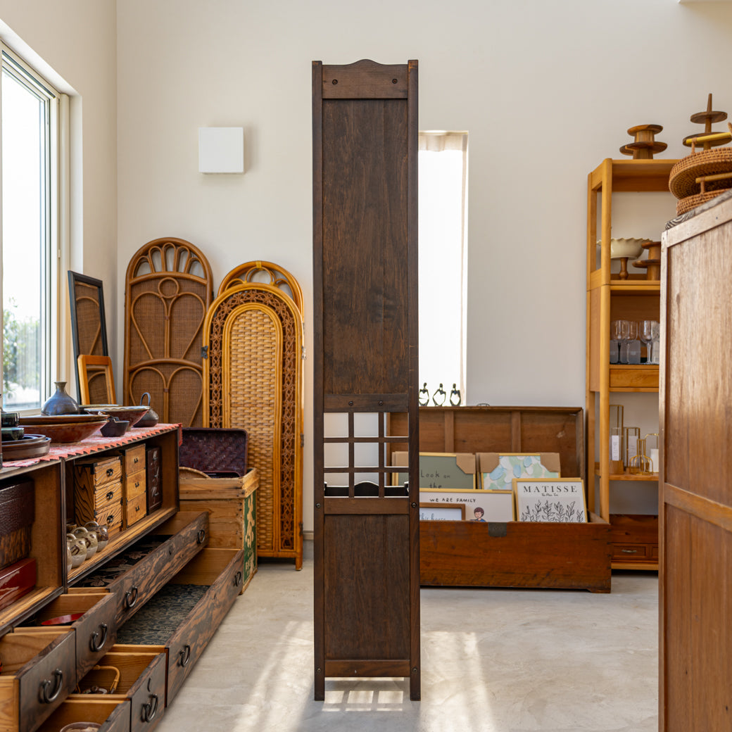 木製傘立て ミラー付き 昭和レトロ 木製傘立て ミラー付き 昭和レトロ