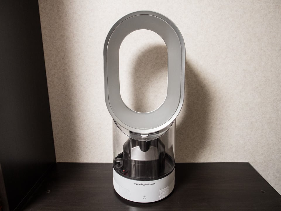 dyson hygienic mist、インフルエンザ予防にも効果のある除菌機能つき
