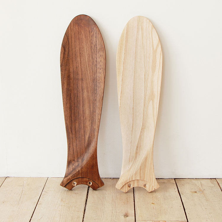 Modern Collection LED シーリングファン REAL wood blades (昼白色