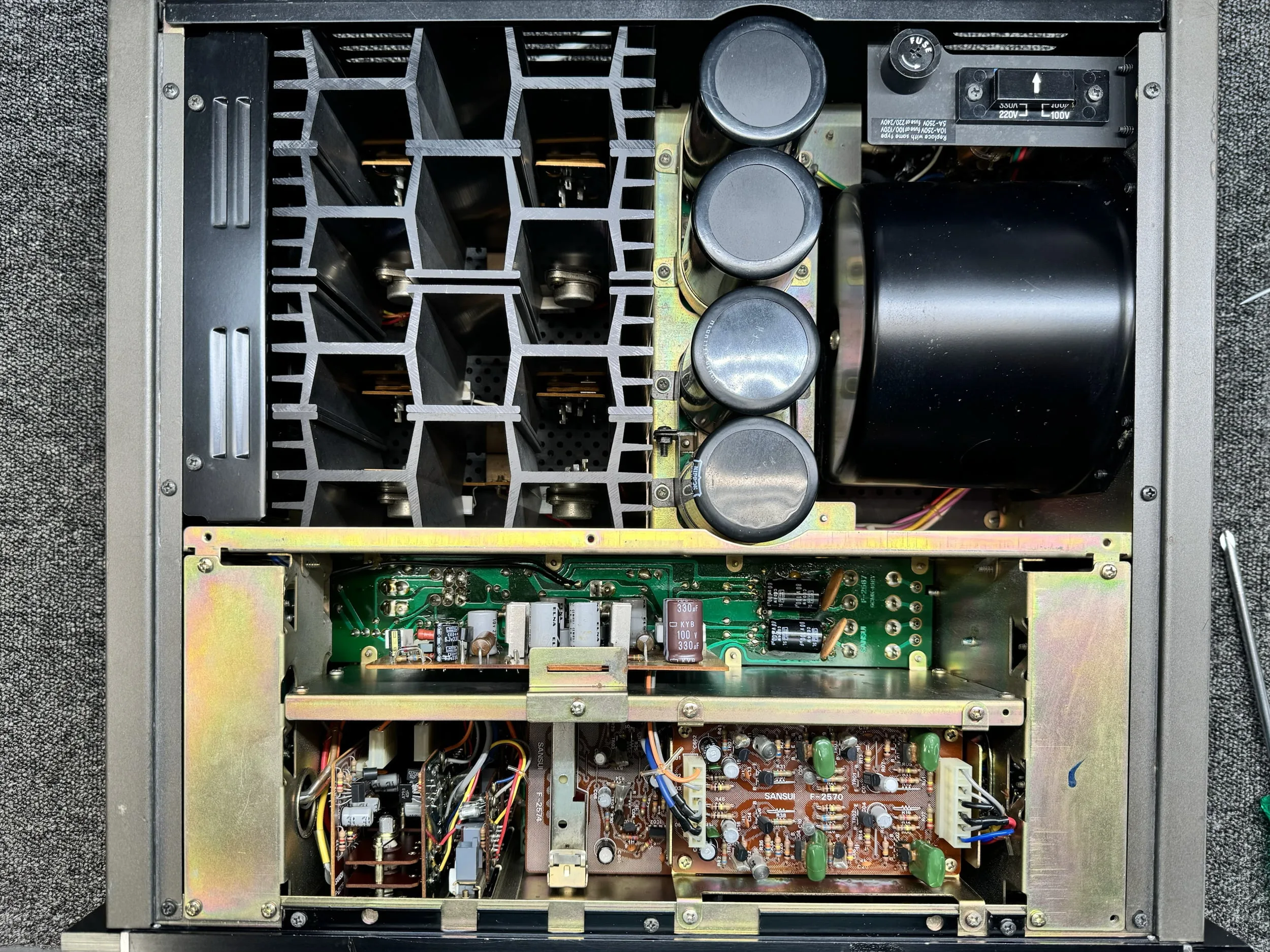 Stunning Sansui AU-11000 Amplifier Resurrection | LiQUiD AUDiO