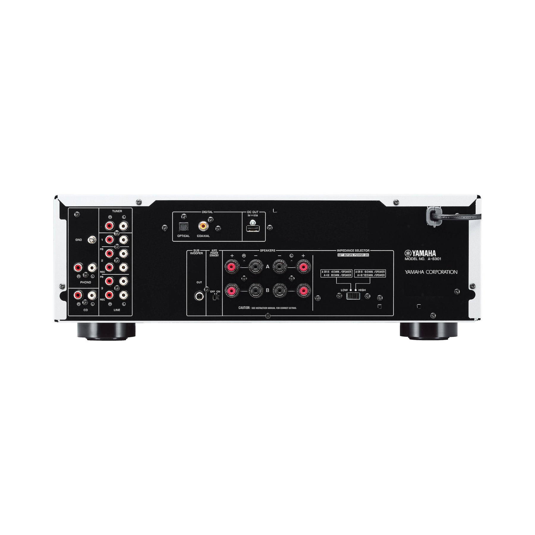 Yamaha A-S301 Integrated Amplifier | ListenUp