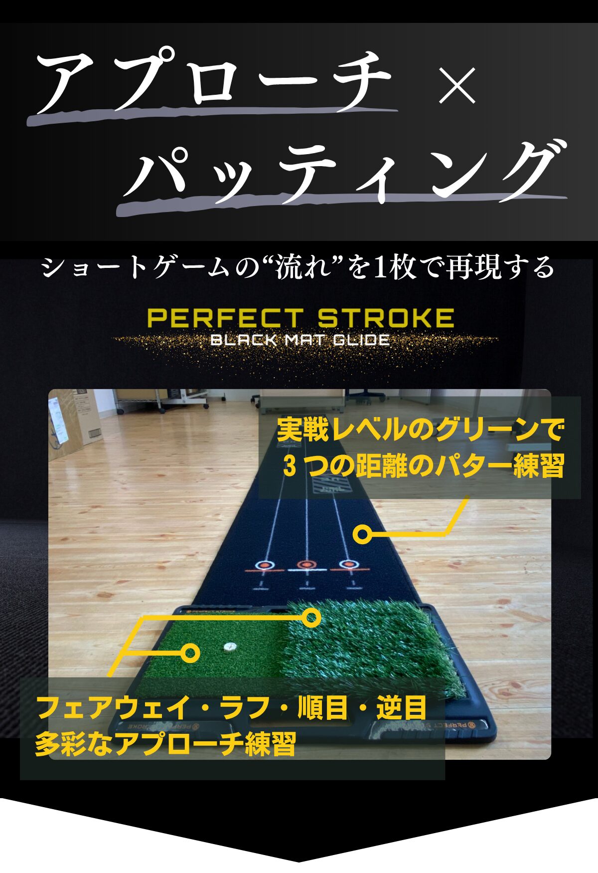 パーフェクトストローク BLACK MAT GLIDE | 株式会社リトルマート