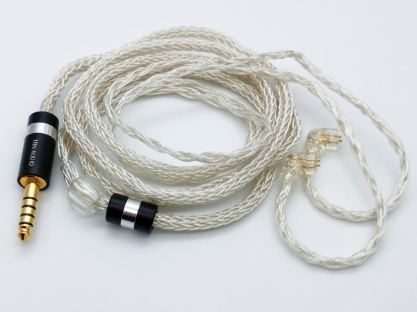 TRN T6」 16芯 OCC 銀メッキ 線ケーブル ／ 単結晶銅線採用でより自然