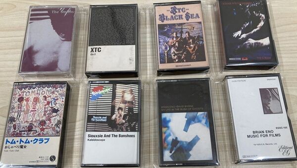 1/6(火)クラシックロック輸入カセットテープ100本以上放出しました