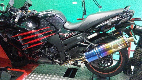 馬力測定】12万キロオーバー ZX14R ついに・・・【和光】 : 2