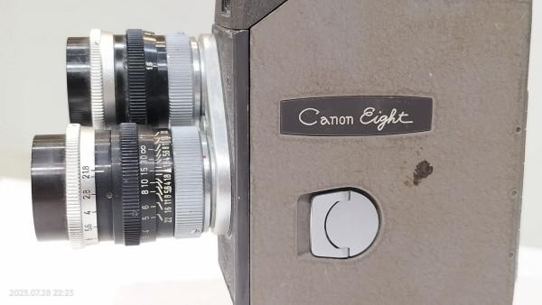 1956/昭和31/Canon/Cine 8-T/Canon Eight/2ターレット/キヤノンC-8