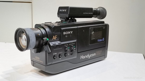 1987/昭和62/SONY/CCD-V50/Handycam/ハンディカム/8ミリビデオ