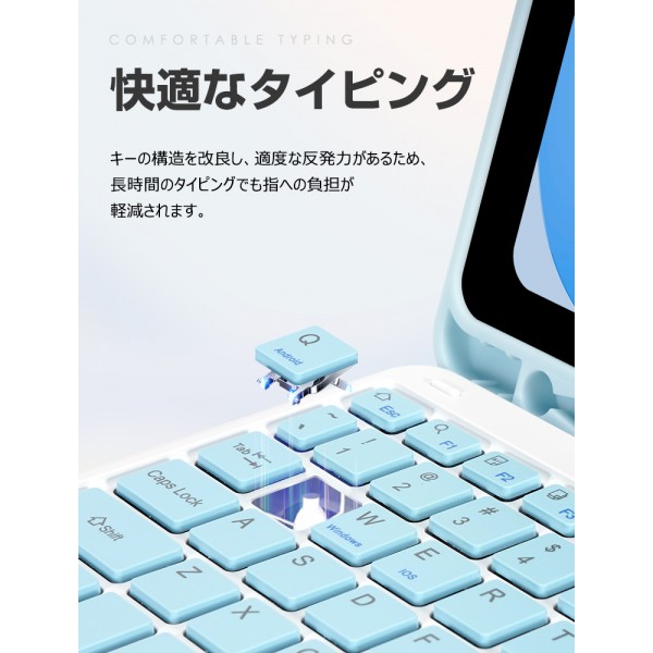 iPad ケース キーボード付き 11インチiPad Pro M4 Air M2 第9世代 iPad